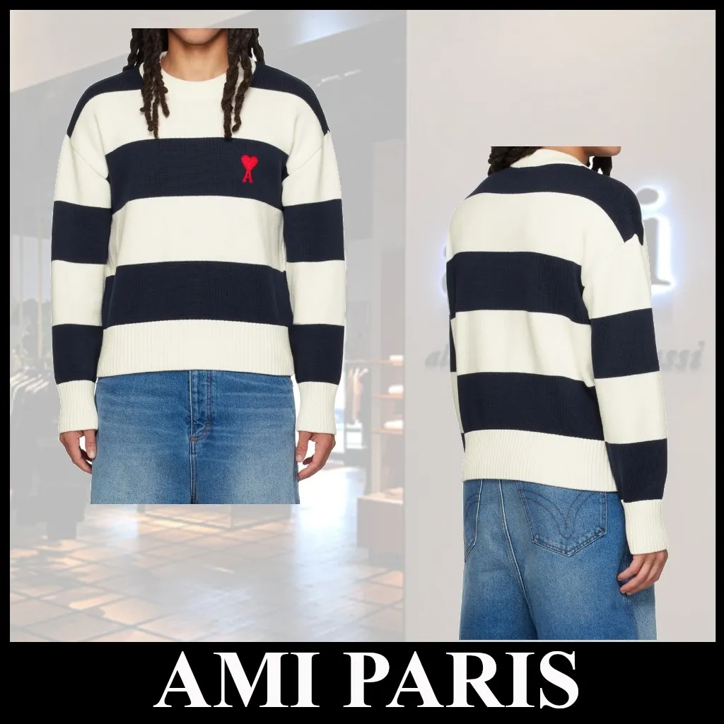 AMI PARIS  |Logo Designers Sweaters