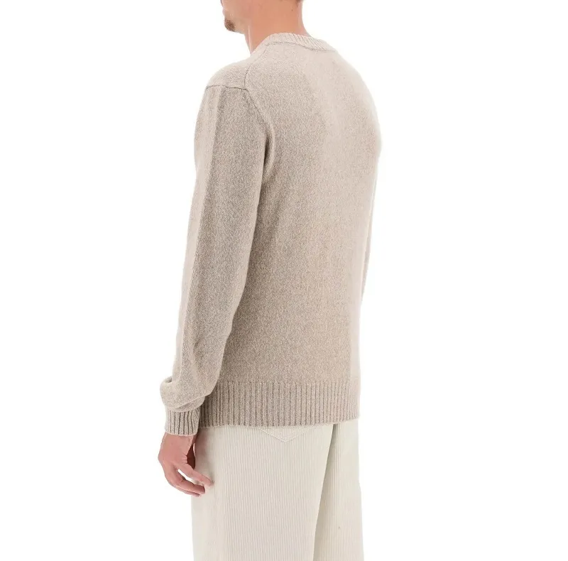 AMI PARIS  |Wool Cashmere Plain Designers Sweaters