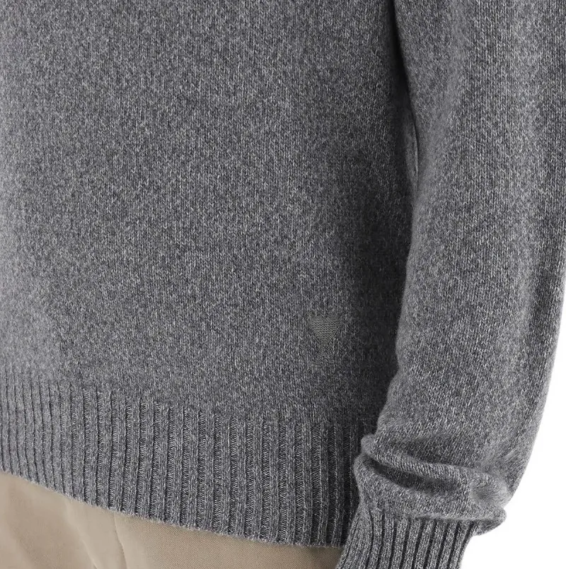 AMI PARIS  |Wool Cashmere Plain Designers Sweaters