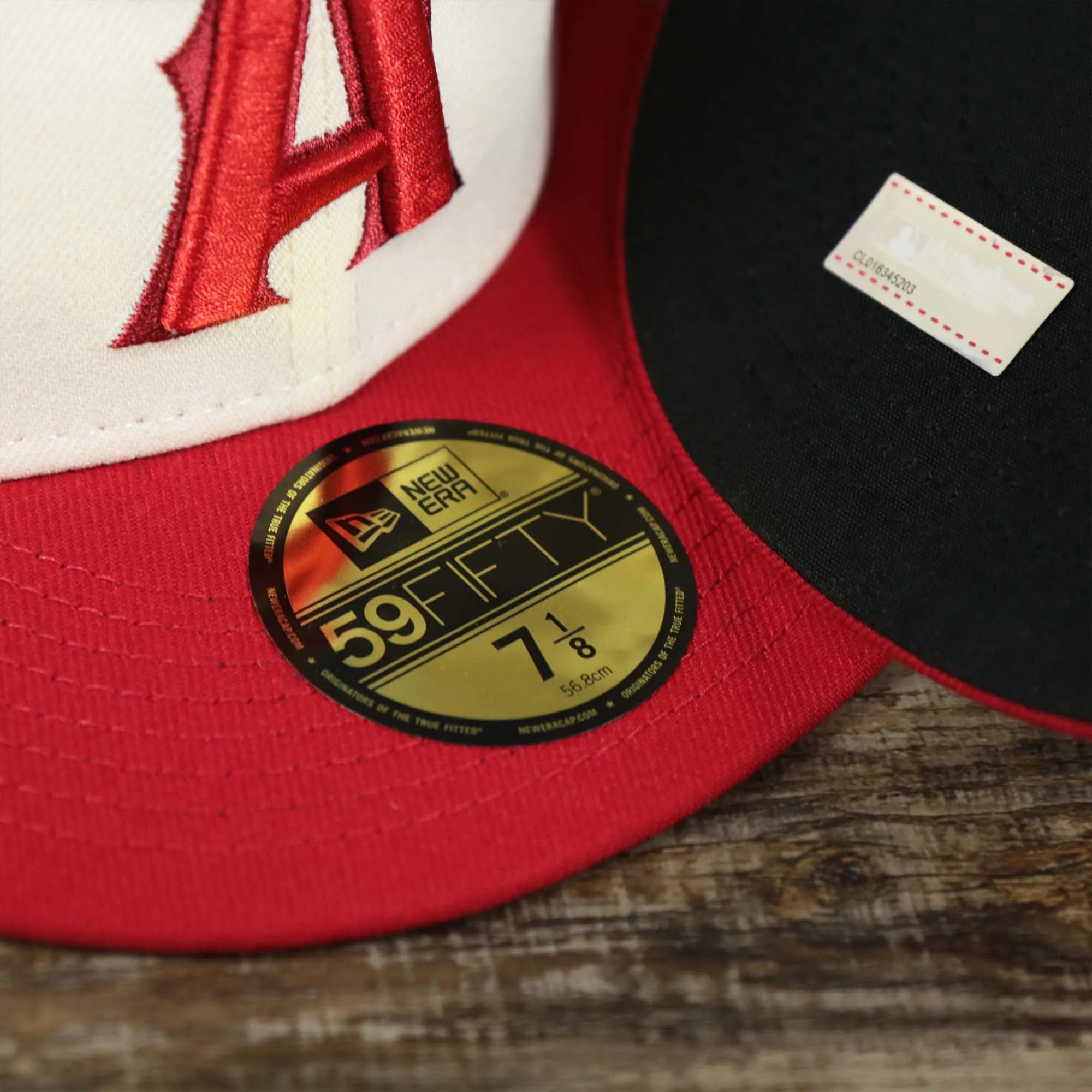 Anaheim Angels 2021 City Connect 59Fifty Fitted Cap | New Era White and Red