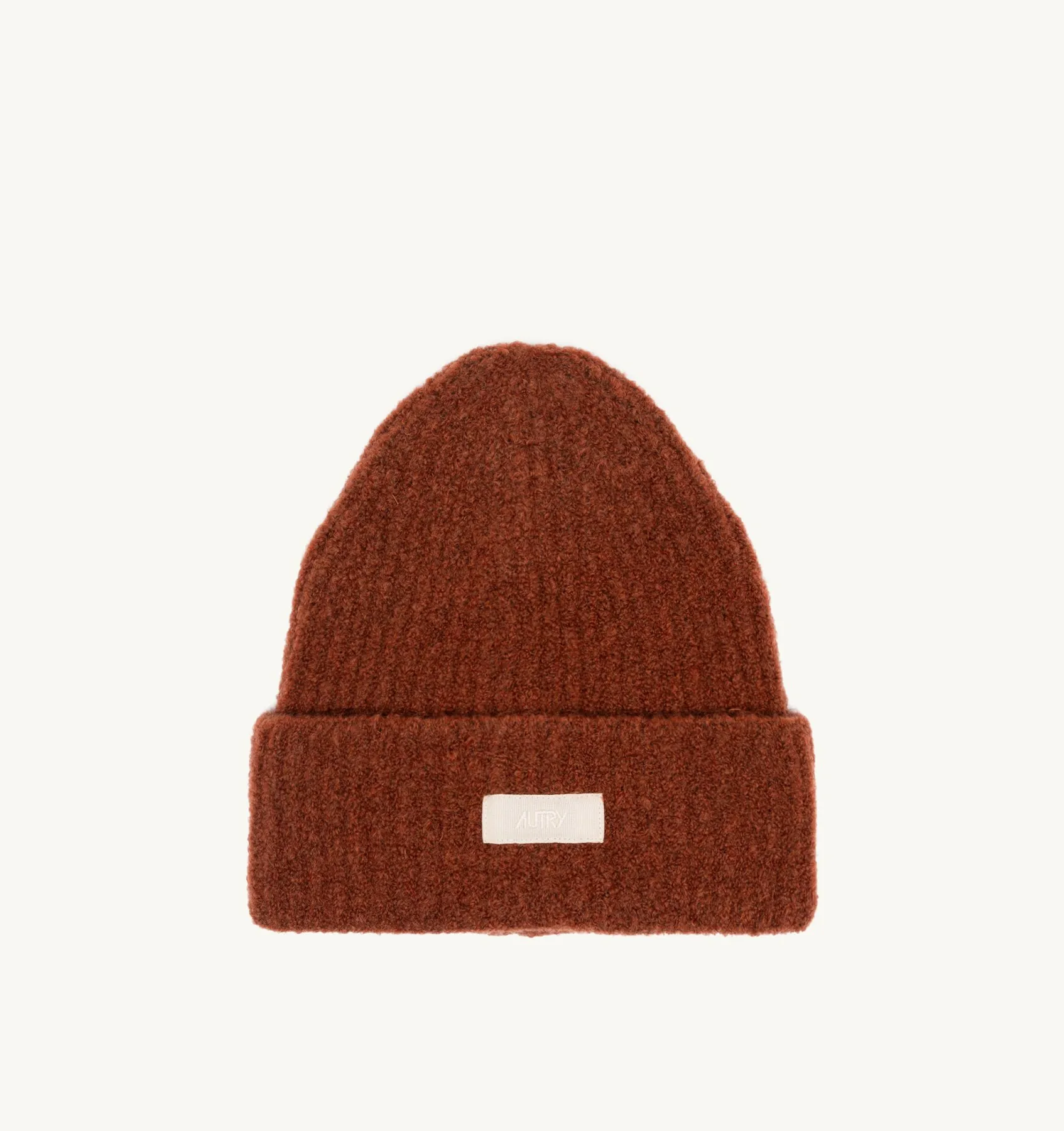 AUTRY APPAREL WOMAN  BEANIE IN RED WOOL