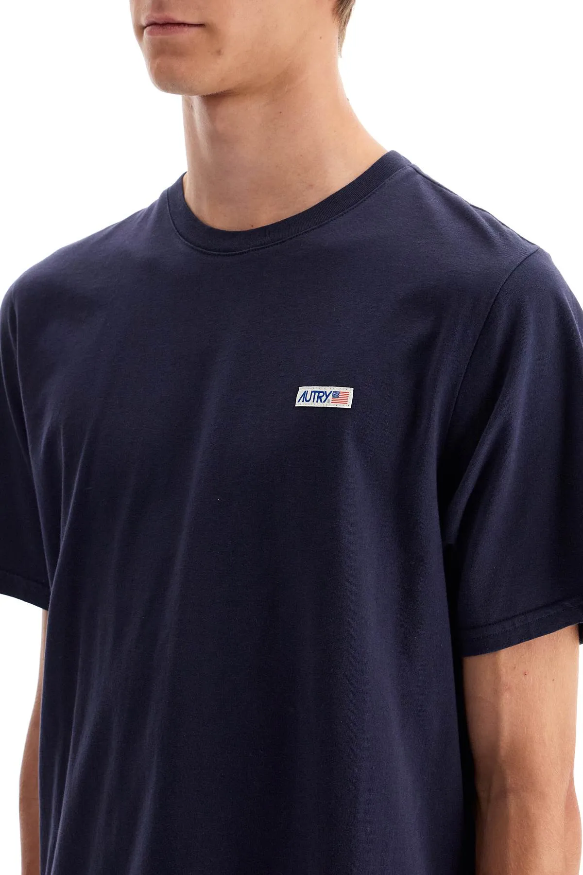 Autry Relaxed Fit T Shirt   Blue