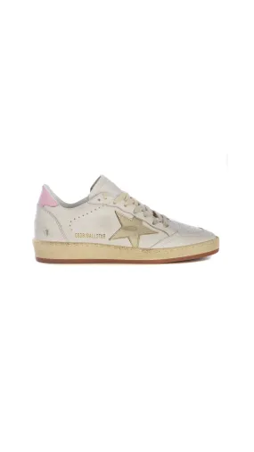 Ball Star Sneakers - White\Pink