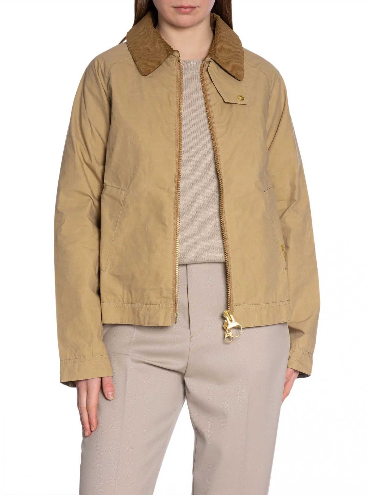 BARBOUR JACKET CAMPBELL BEIGE