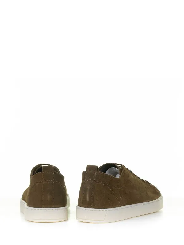 Barrett Sneaker Marrone In Suede