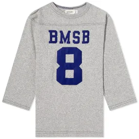 Beams Boy 3/4 Sleeve Football T-ShirtGrey