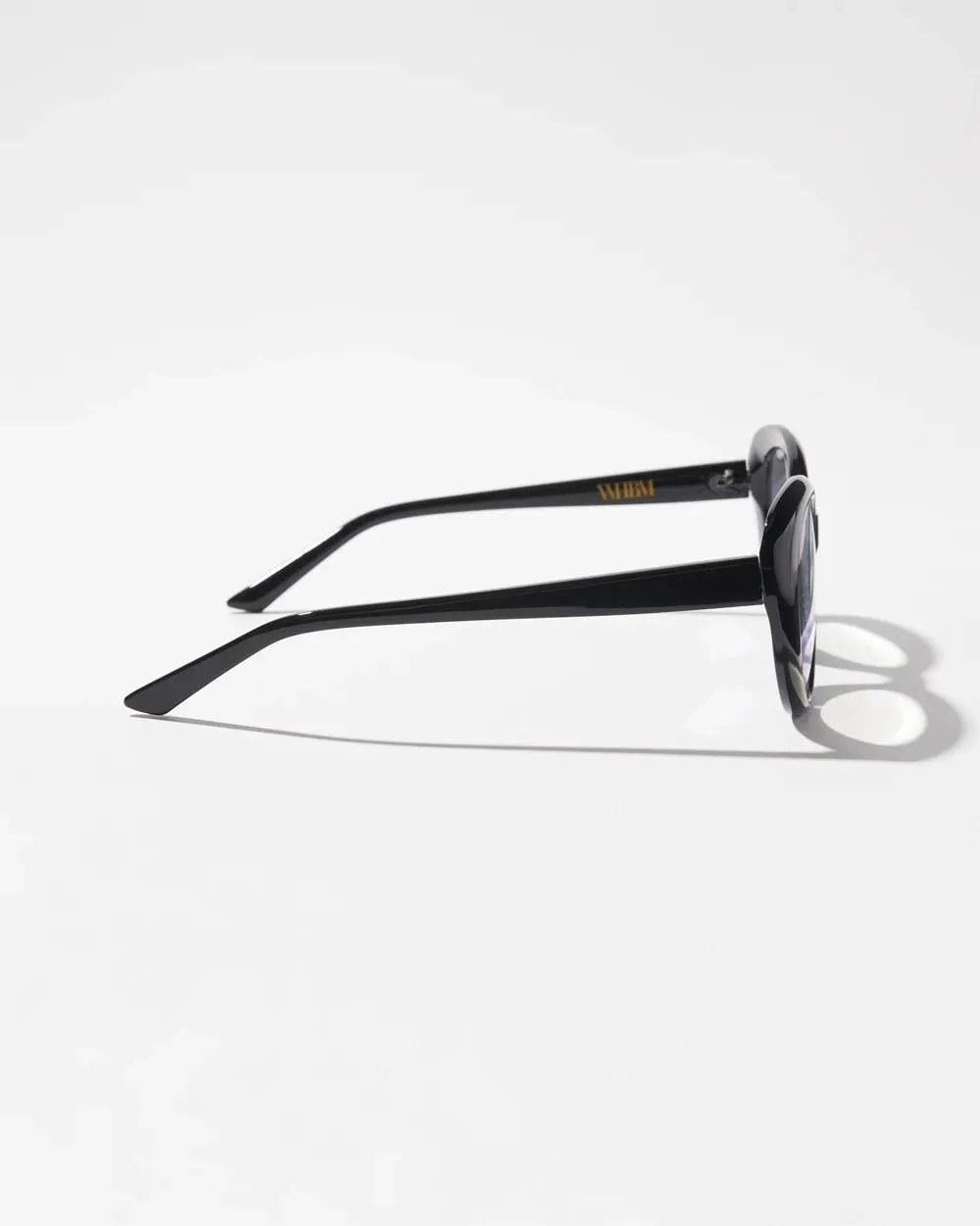 Black Rounded Reading Glasses