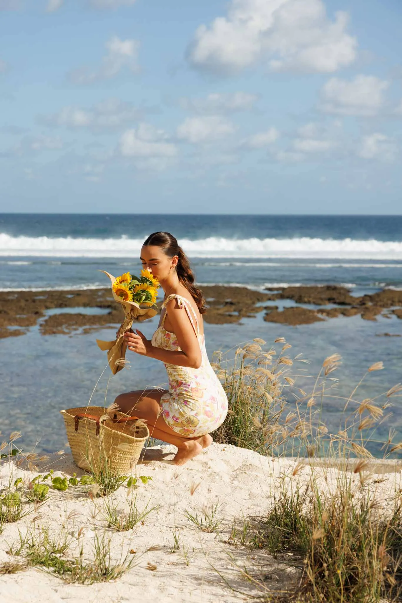 BOTANICA FLORAL MINI DRESS