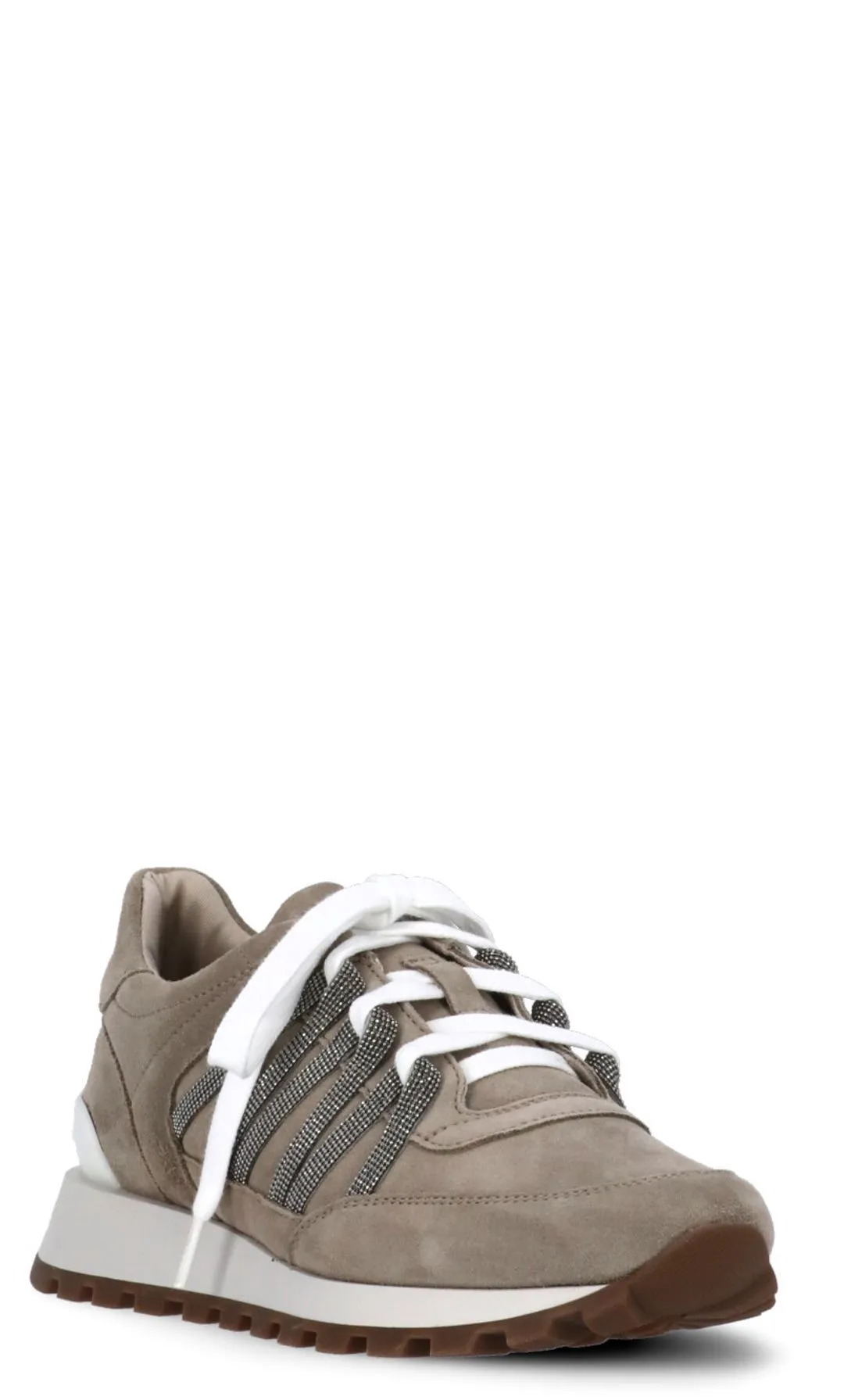 Brunello Cucinelli Monili Stripe Sneakers