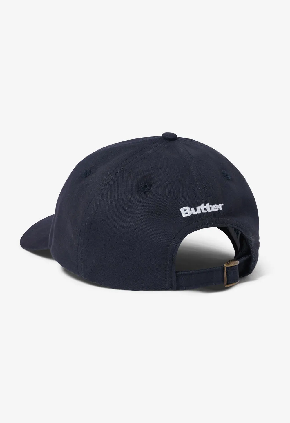 BUTTER GOODS B logo 6 panel cap