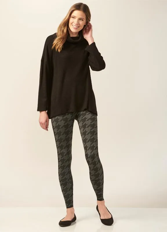 Charlie Paige Printed Fleece Lined Leggings