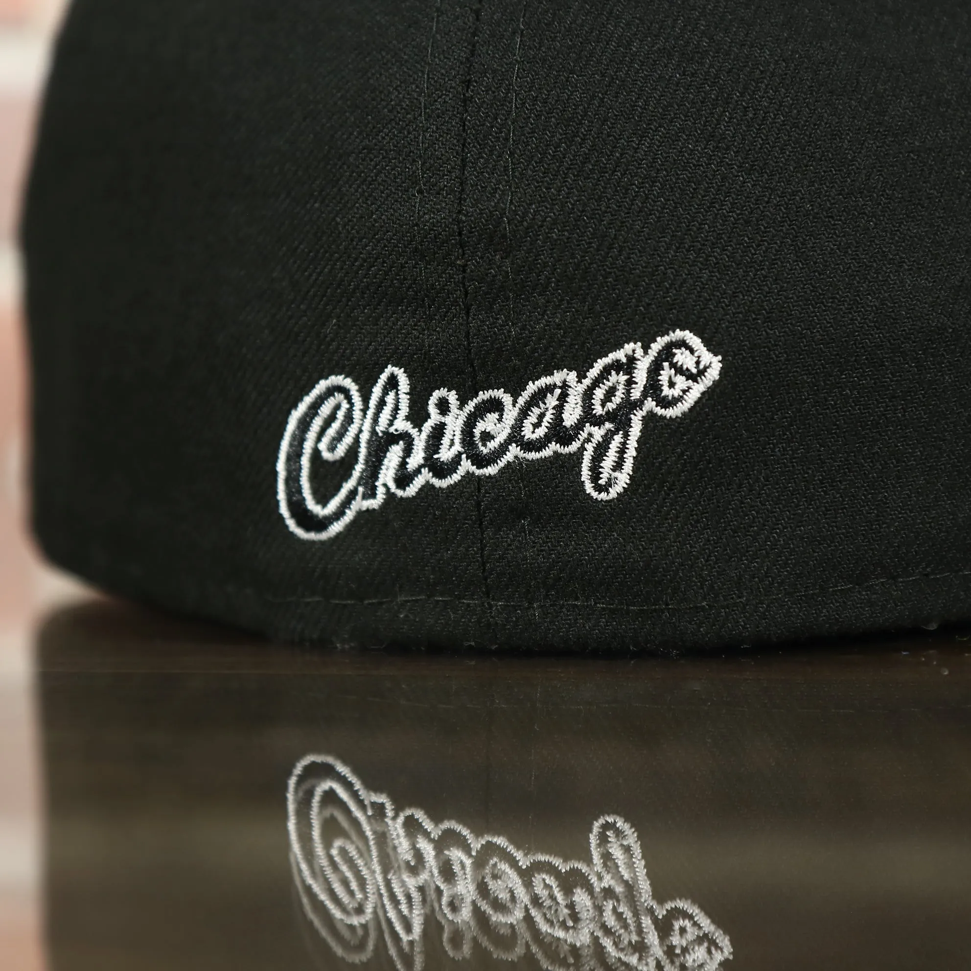 Chicago Bulls Black 59FIFTY Grey Bottom Fitted Cap | Black