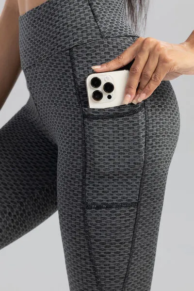 Contrast Stitching High Waist Active Leggings