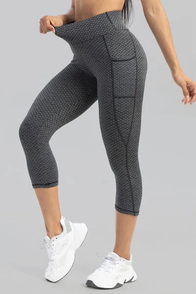 Contrast Stitching High Waist Active Leggings