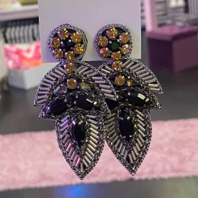 CT Black 45 Earrings