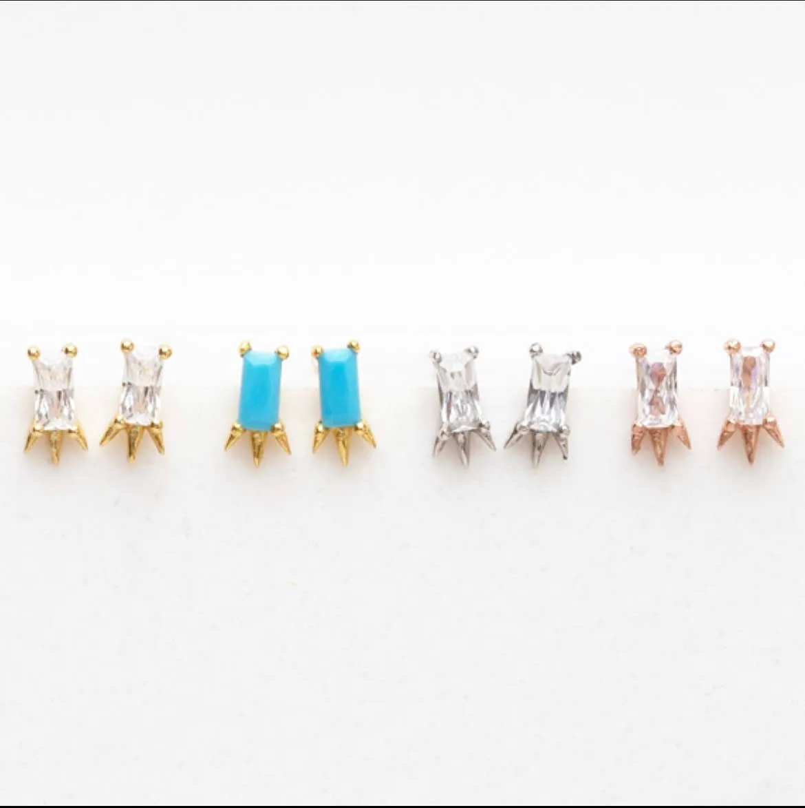 Dainty Spike Studs