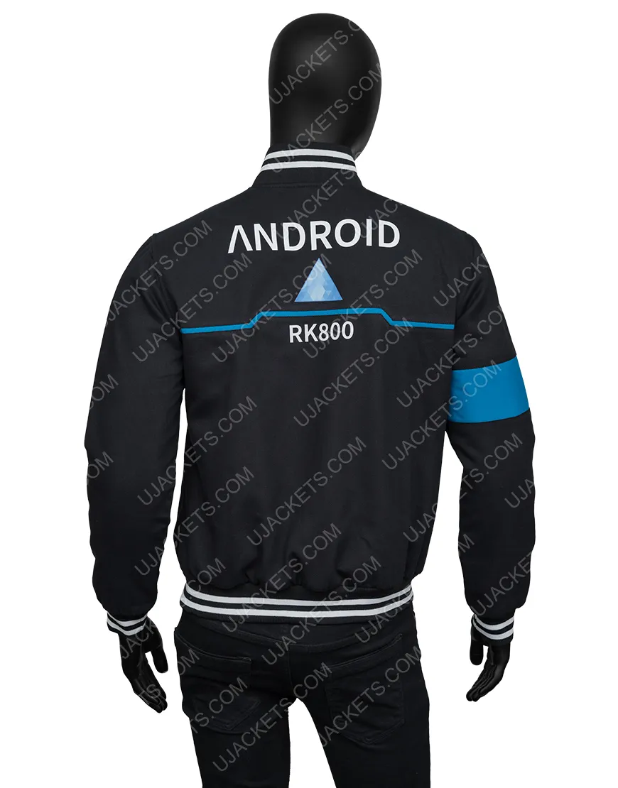 Detroit Become Human Connor RK-800 Varsity Jacket