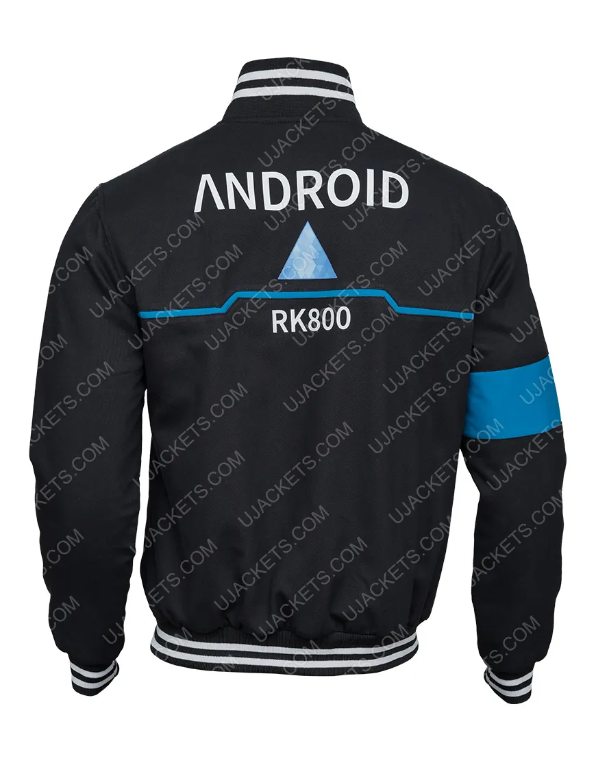 Detroit Become Human Connor RK-800 Varsity Jacket