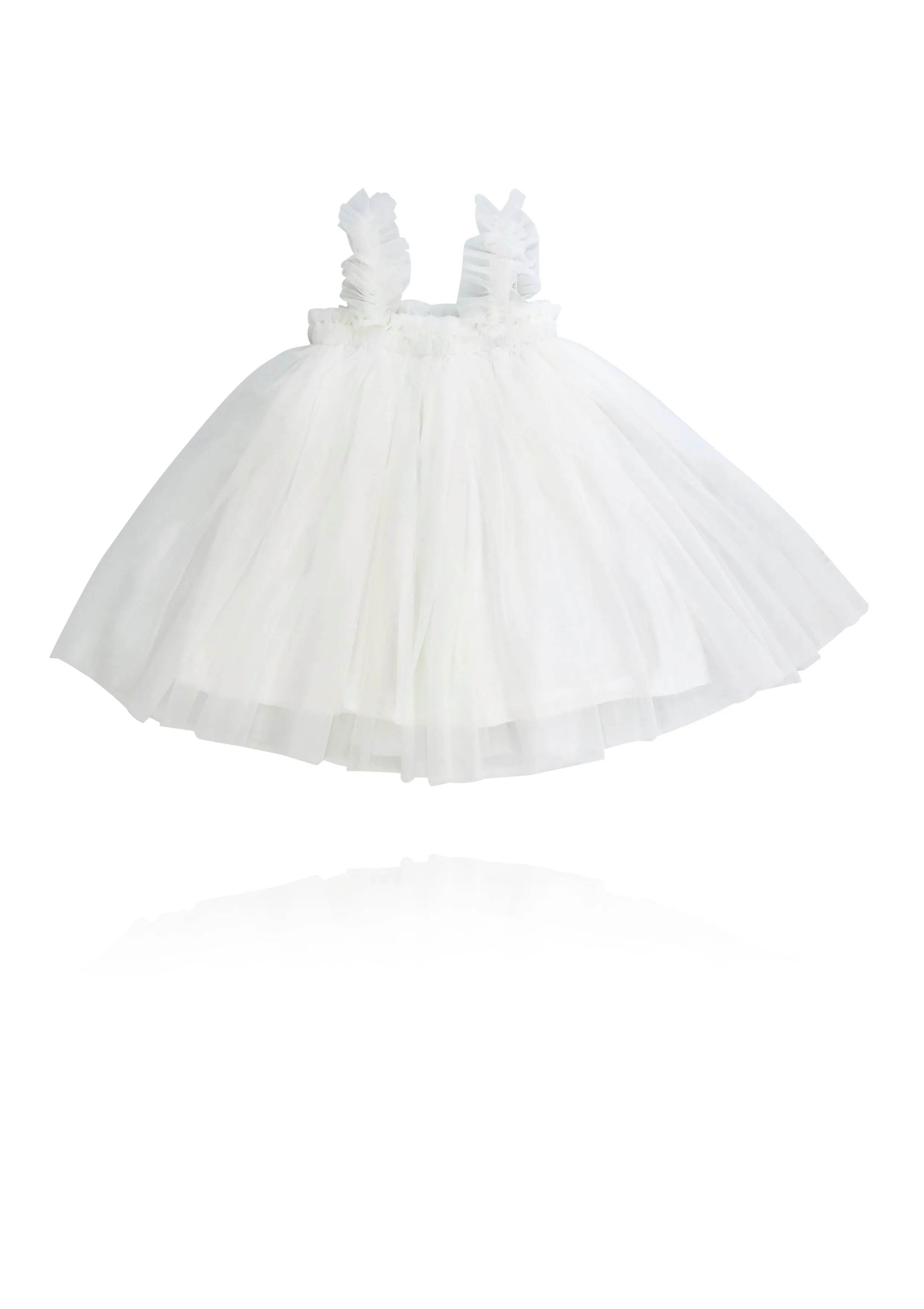 DOLLY 2 WAY TUTU DRESS BEACH COVER UP off-white