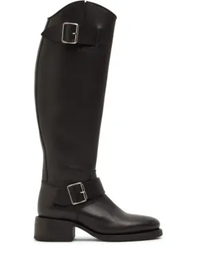 Dsquared2   50mm Leather tall boots 