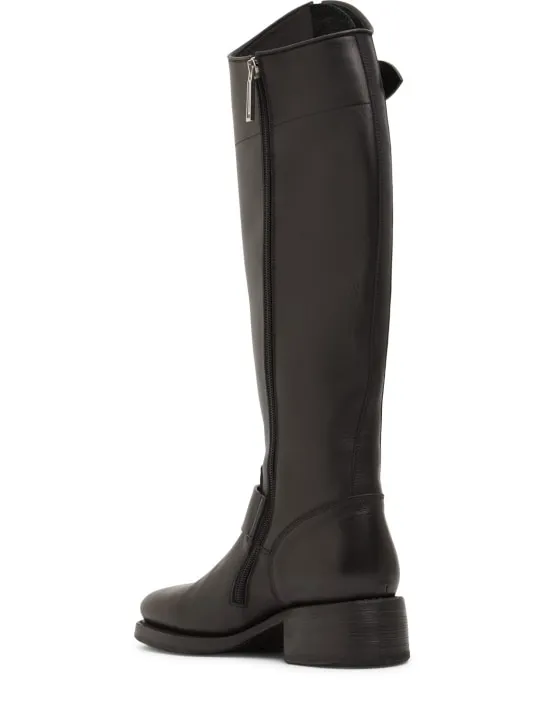 Dsquared2   50mm Leather tall boots 