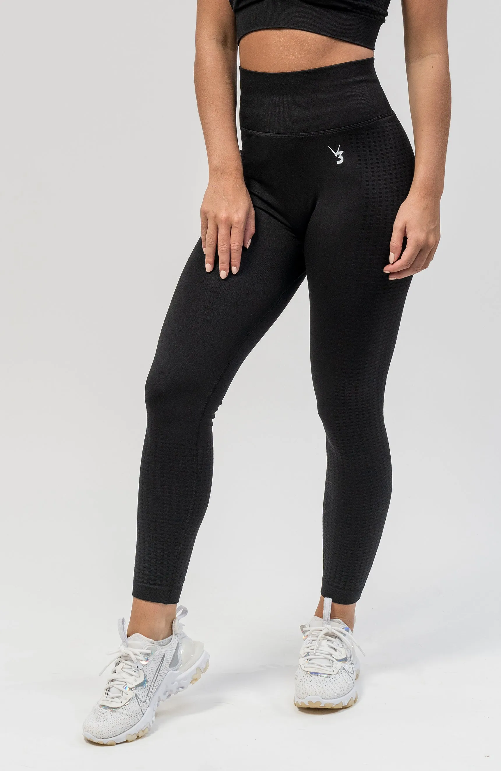 Empower Seamless Scrunch Leggings - Black