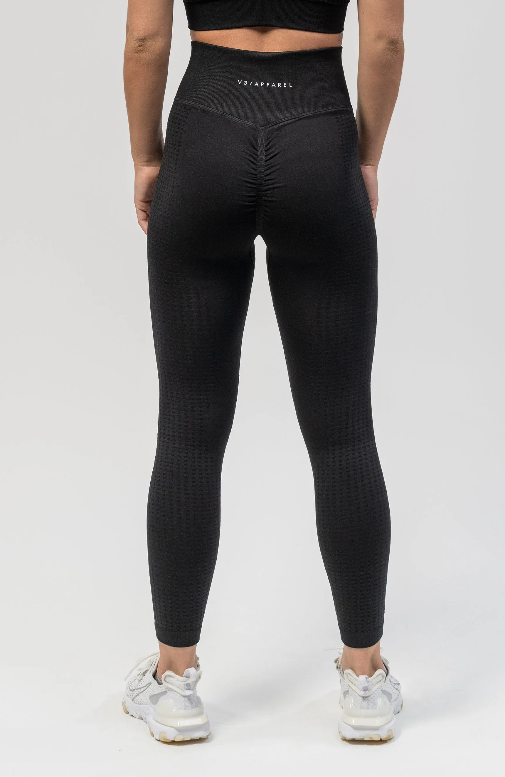 Empower Seamless Scrunch Leggings - Black