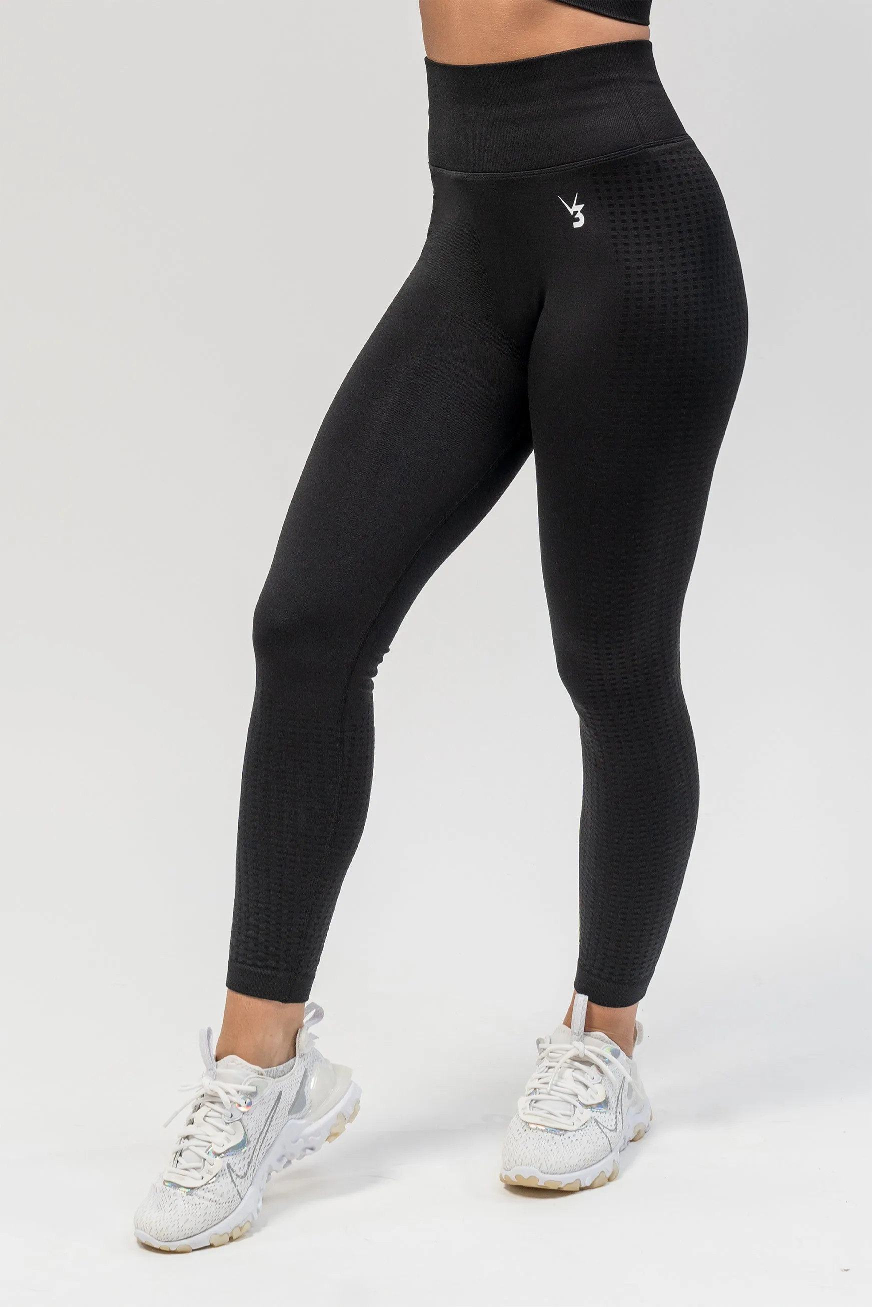 Empower Seamless Scrunch Leggings - Black