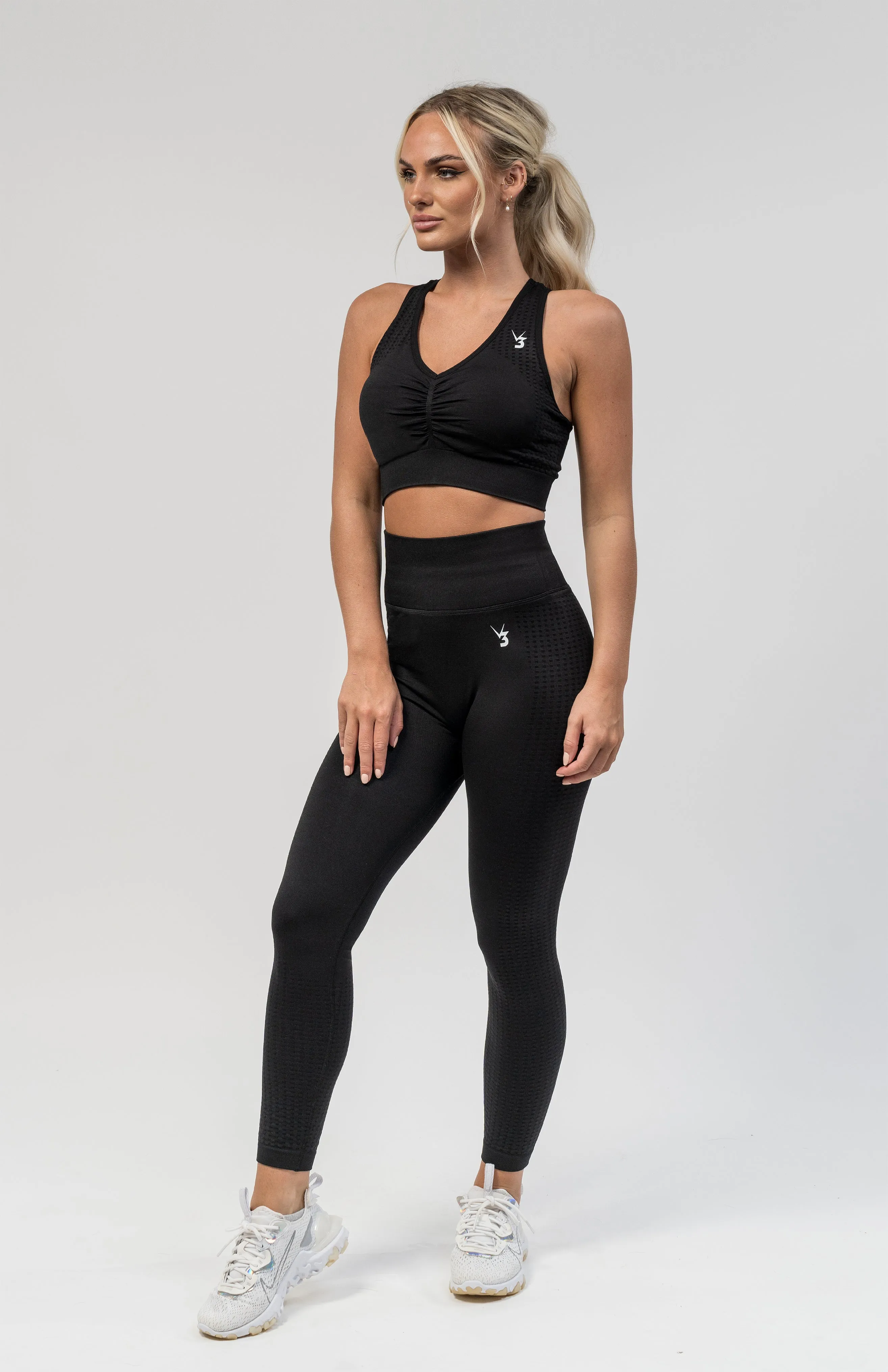 Empower Seamless Scrunch Leggings - Black