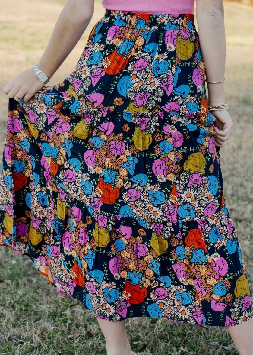 FRNCH Floral Skirt