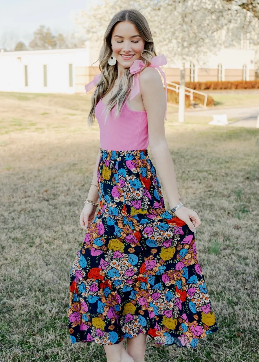 FRNCH Floral Skirt