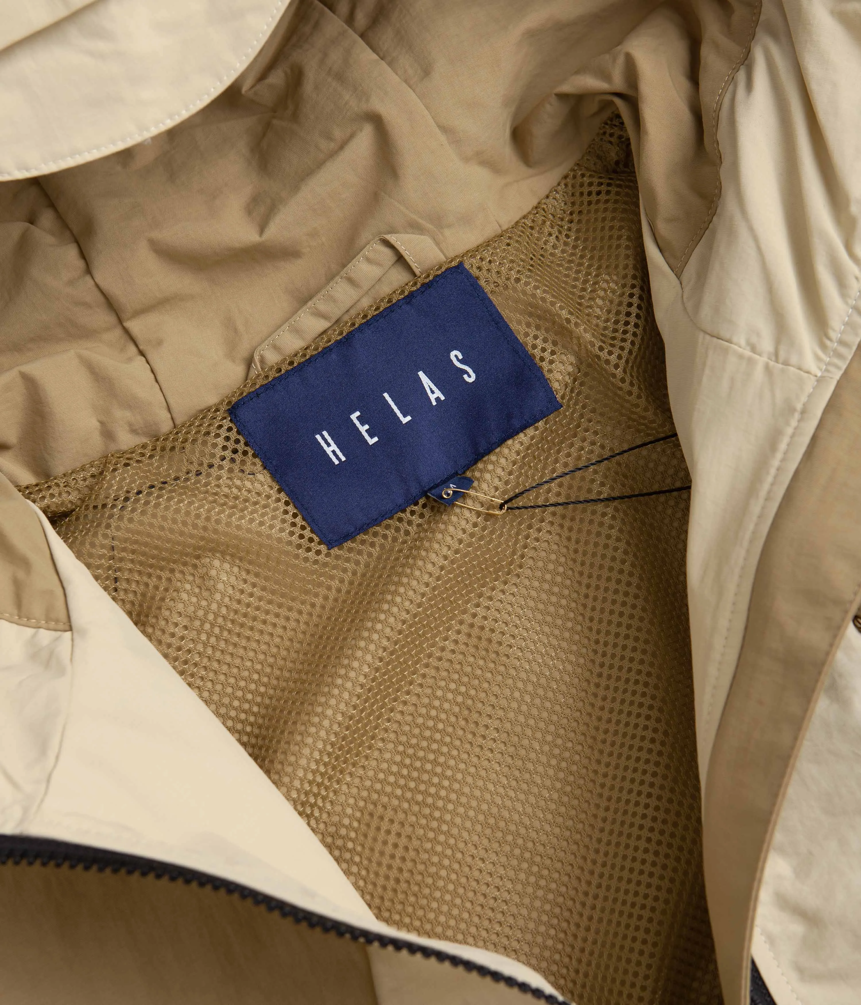 Helas Rando Hooded Jacket - Beige