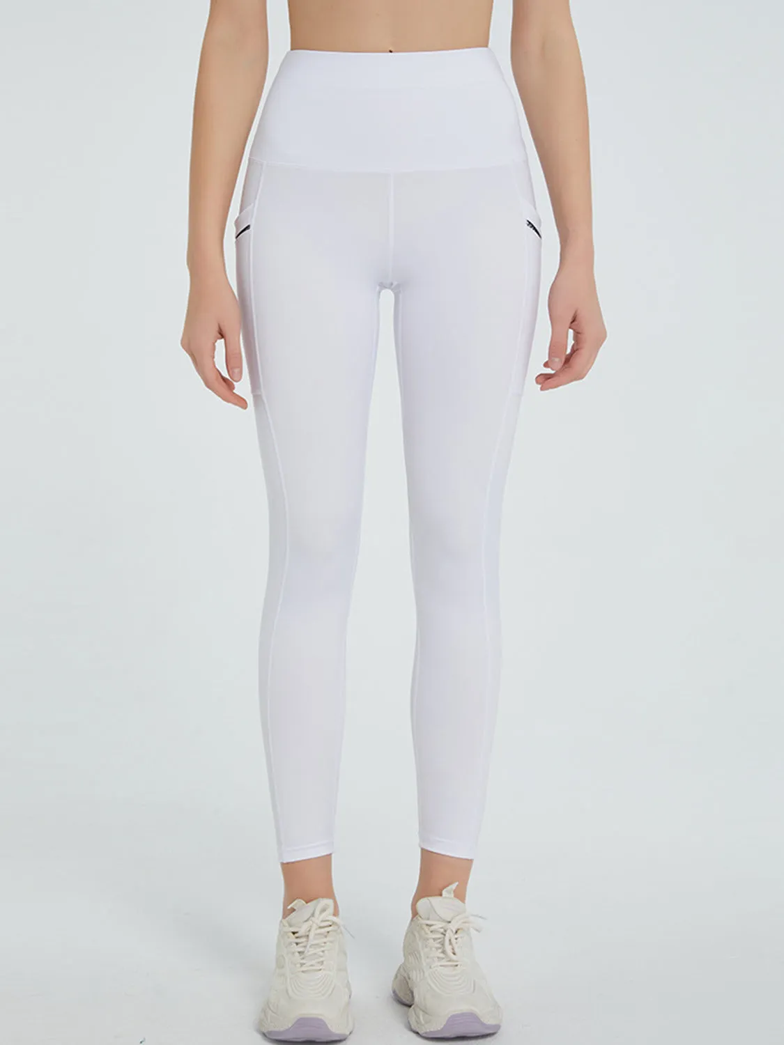 High Waist Active Leggings With Pockets