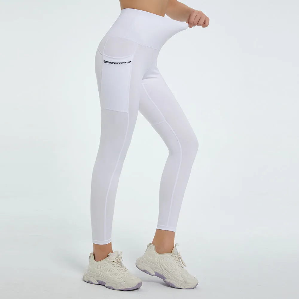 High Waist Active Leggings With Pockets