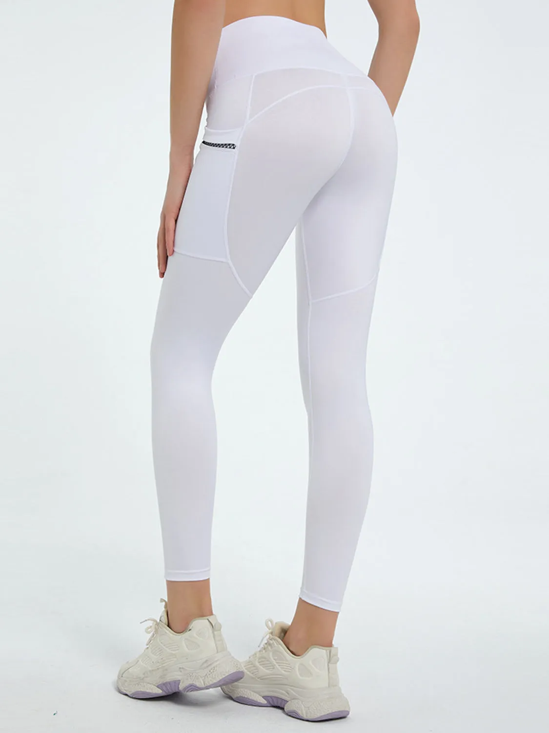 High Waist Active Leggings With Pockets