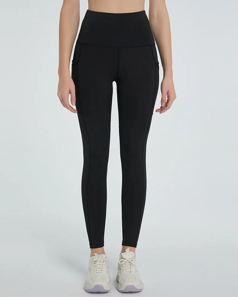 High Waist Active Leggings With Pockets