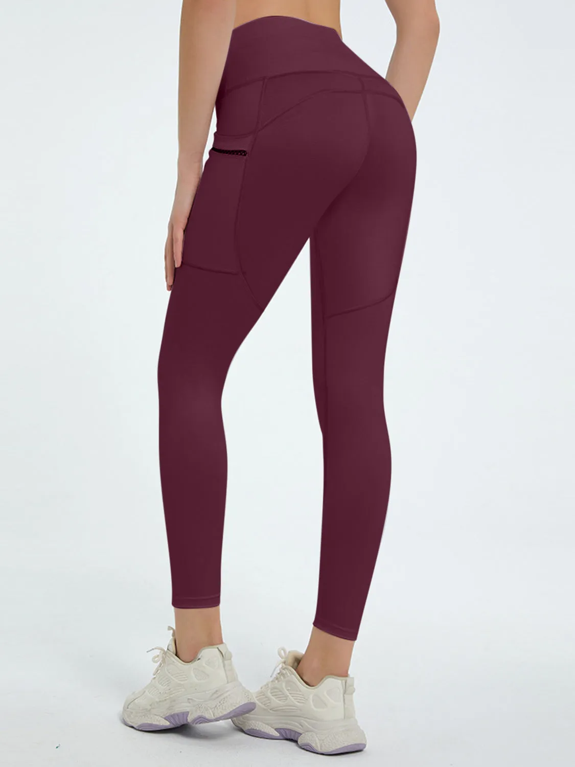 High Waist Active Leggings With Pockets