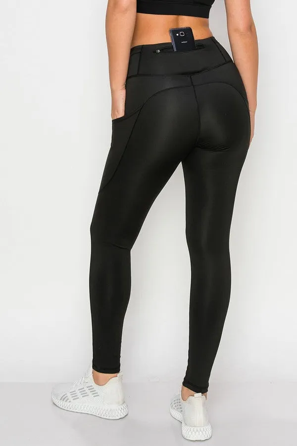 High Waist Tech Pocket Activewear Leggings