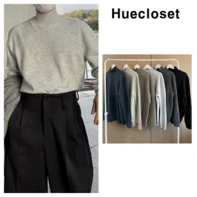 HUE  |Cashmere Street Style Plain Sweaters