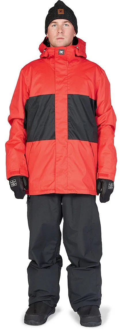 jacket DC Defy - RQR0/Racing Red - men´s