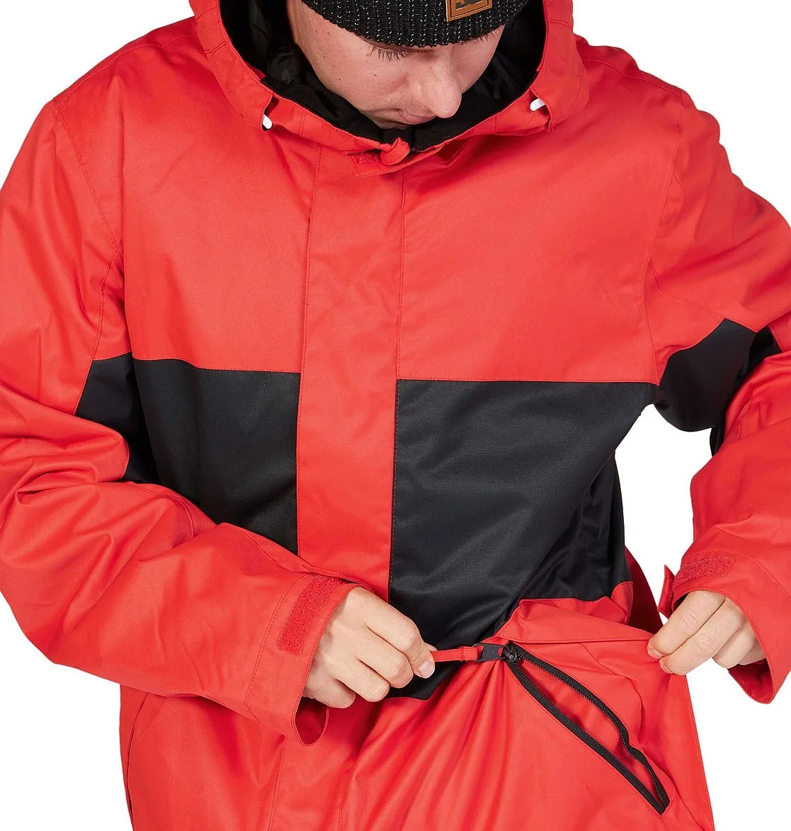 jacket DC Defy - RQR0/Racing Red - men´s