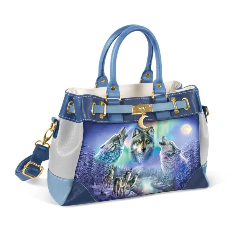 James Meger Aurora Borealis ‘Spirit Of The Wilderness’ Handbag