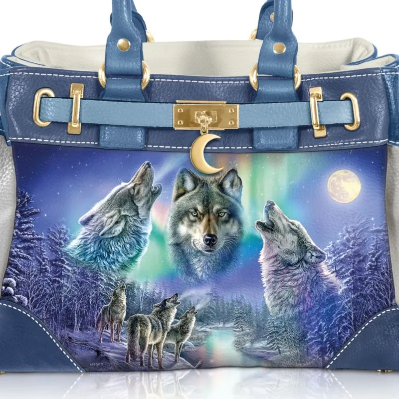 James Meger Aurora Borealis ‘Spirit Of The Wilderness’ Handbag