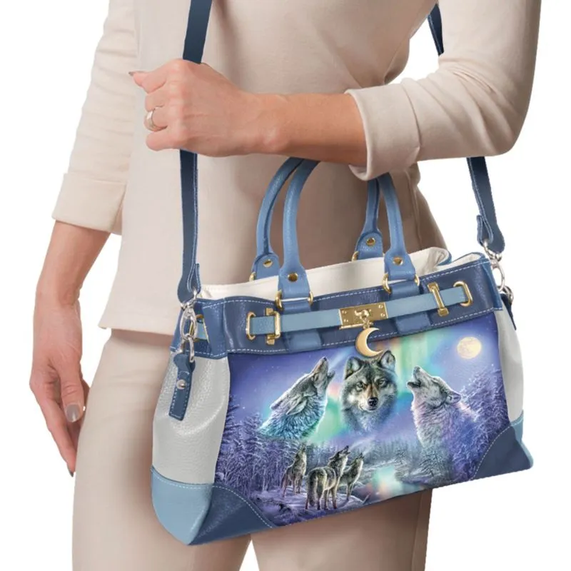 James Meger Aurora Borealis ‘Spirit Of The Wilderness’ Handbag