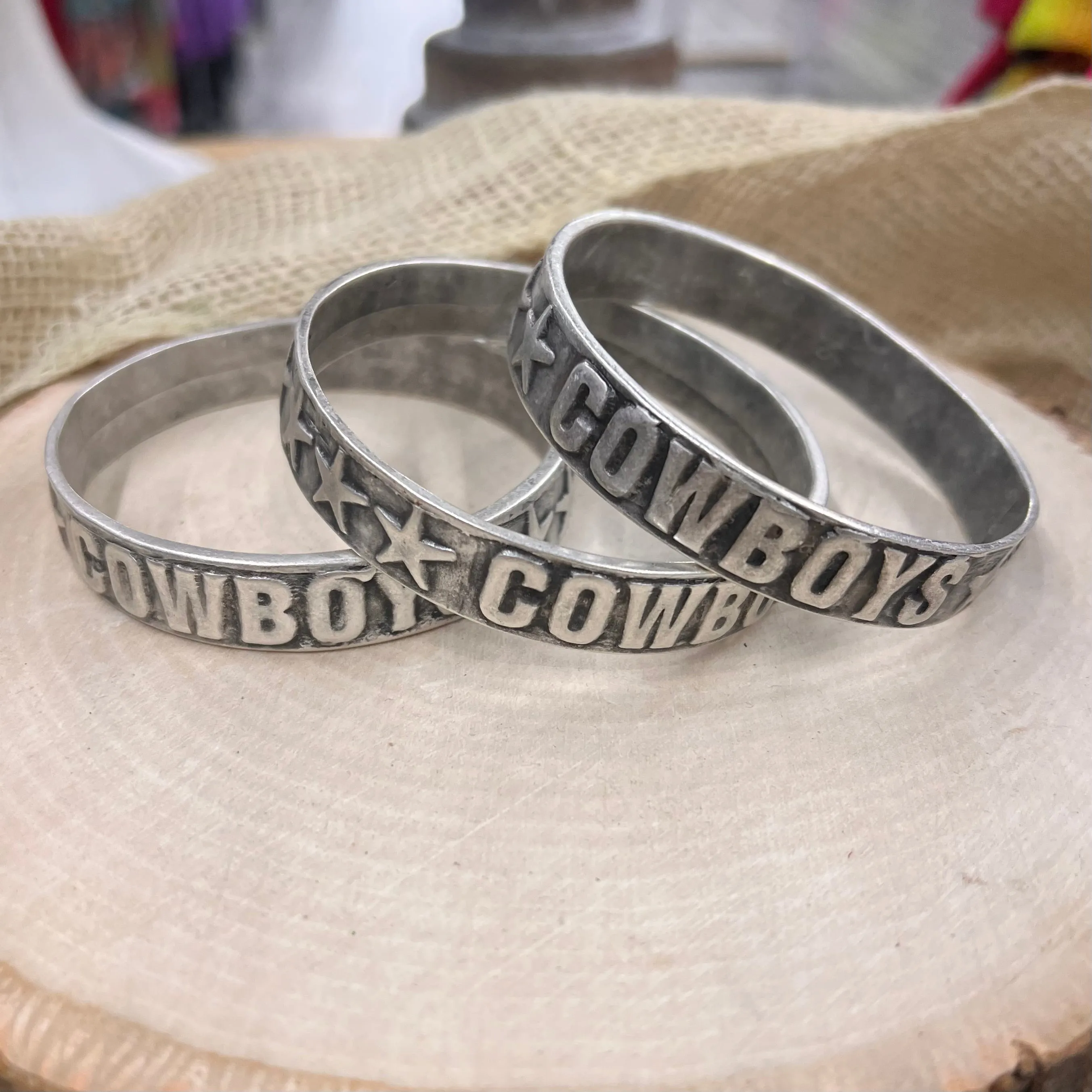 JunkYard Cowgirl Cowboys Bangle