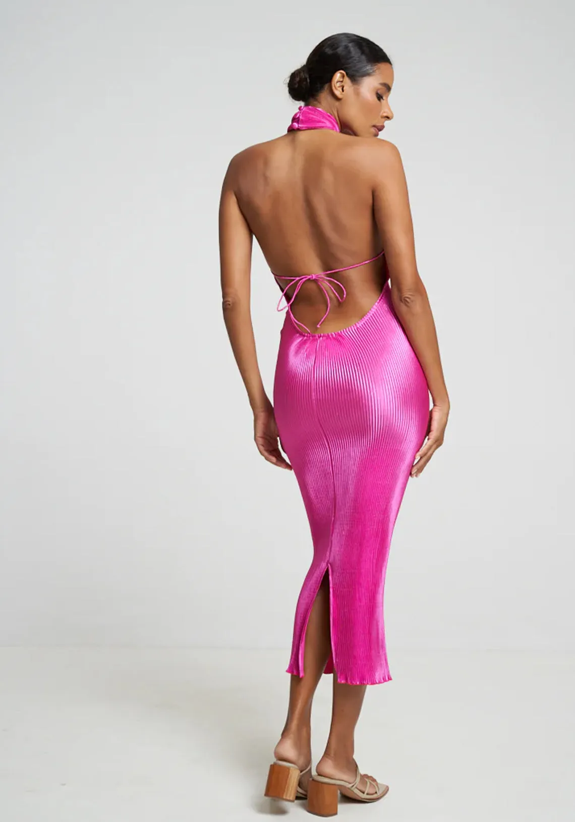 KLUM GOWN FLAMINGO