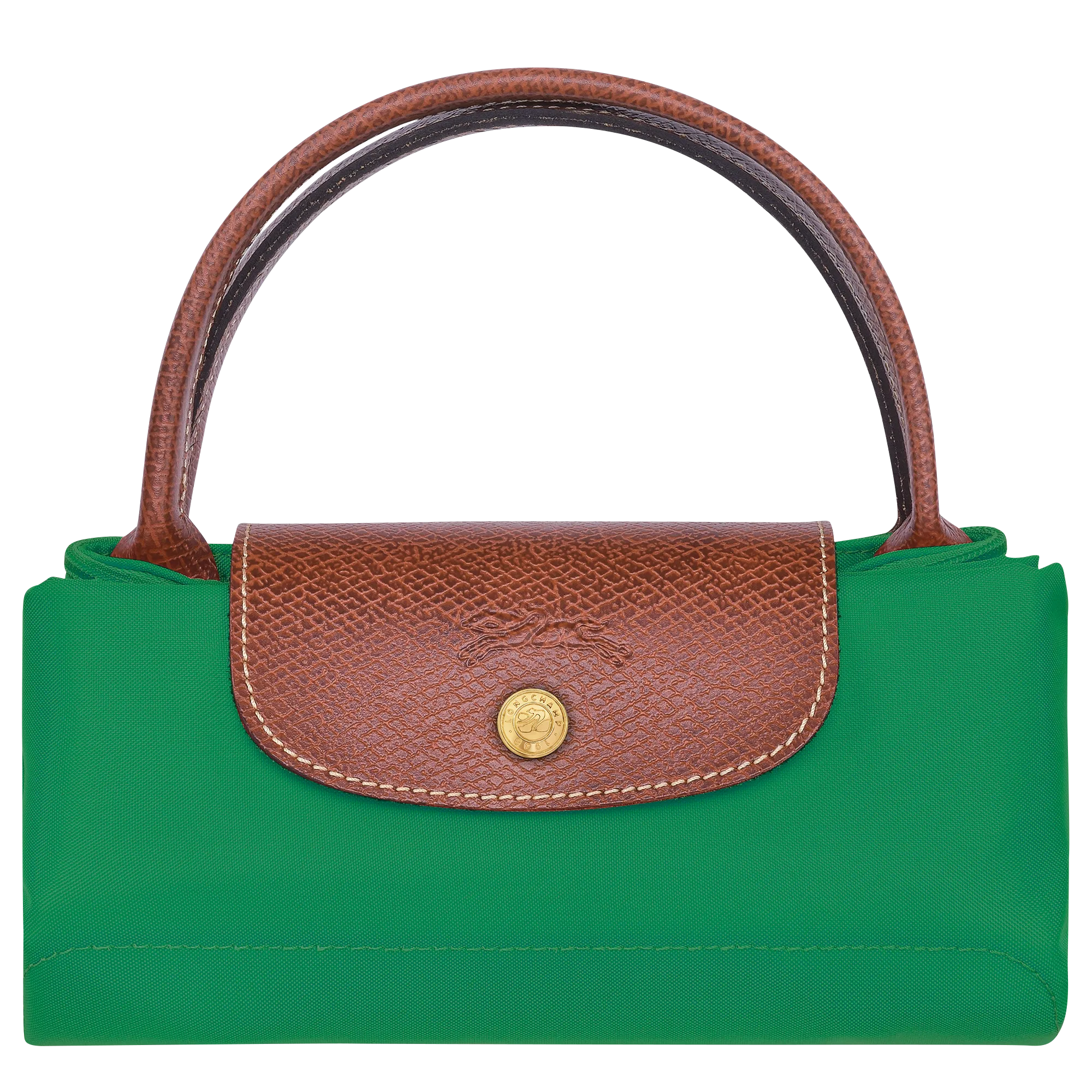 Le Pliage Original S Handbag Green - Recycled canvas