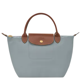 Le Pliage Original S Handbag Steel - Recycled canvas