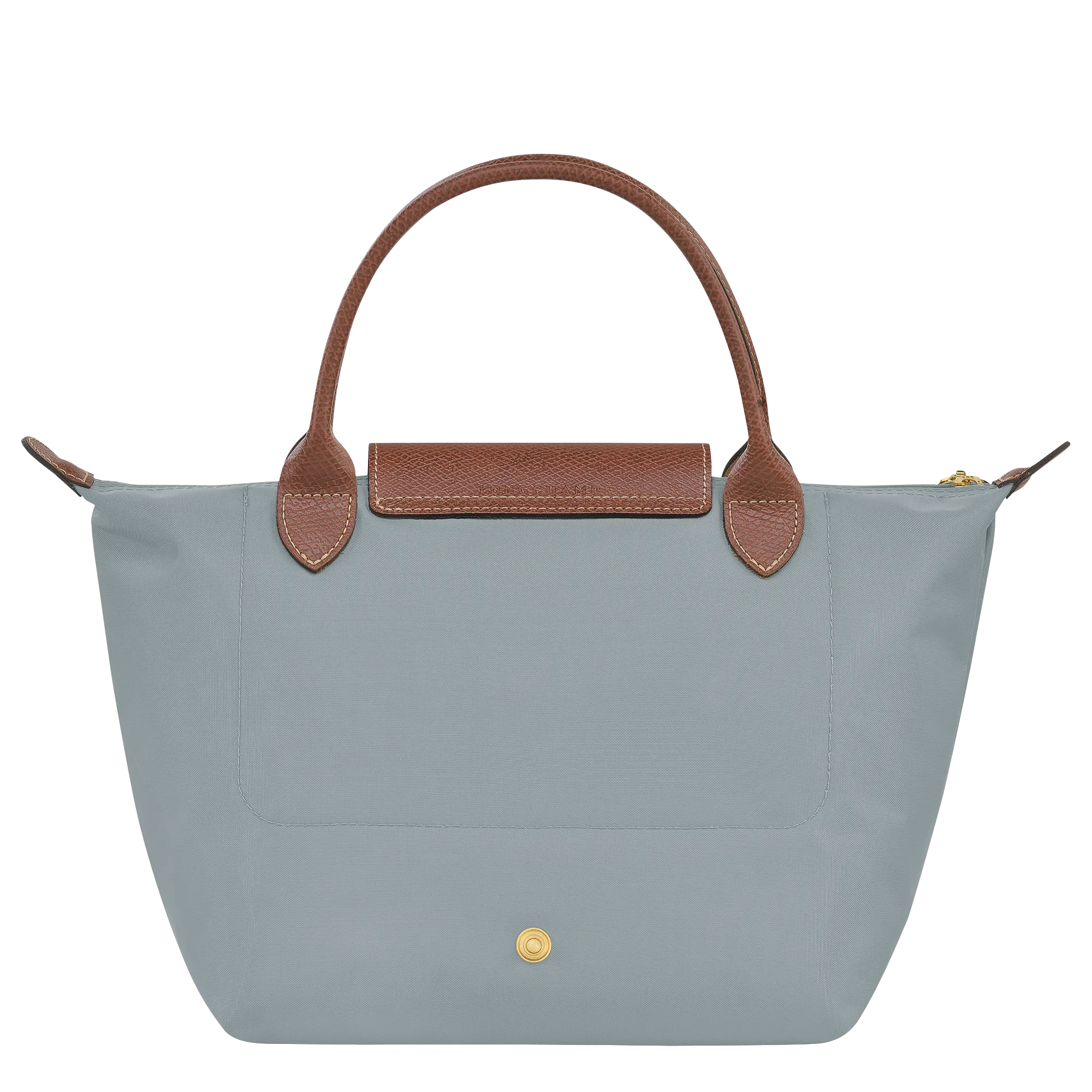 Le Pliage Original S Handbag Steel - Recycled canvas