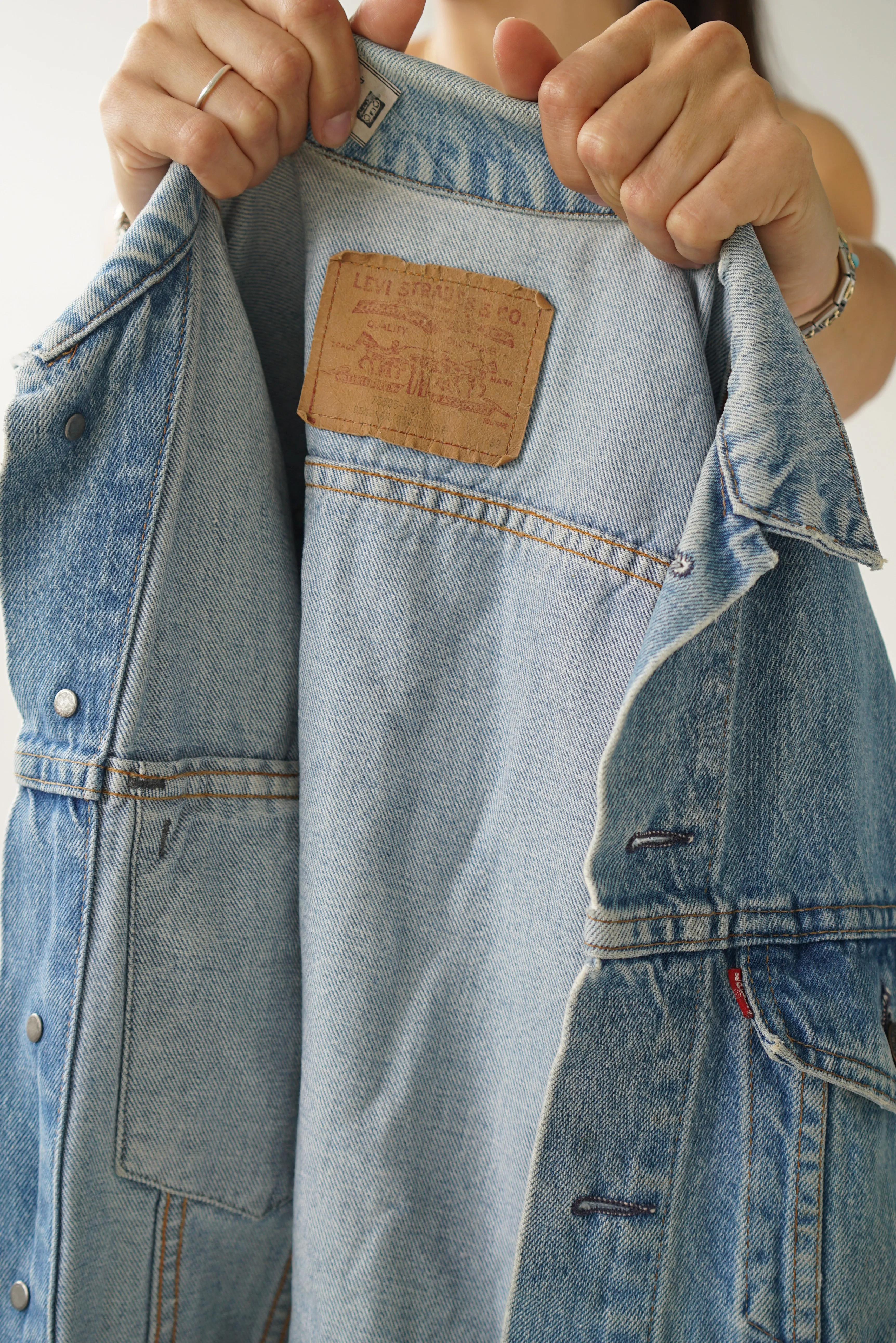 Levis jeans jacket type III 70s-80s